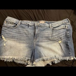 Torrid size 30 blue Jean shorts